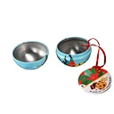 christmas ball tin